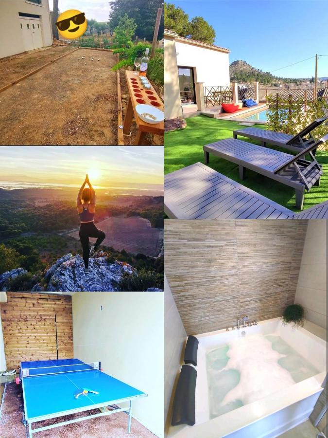 Villa Entiere Bellevue - Balneo - Piscine - Clim Montseret Ngoại thất bức ảnh